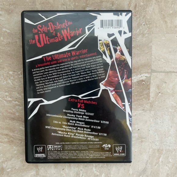 The Ultimate warrior of The Self Destruction DVD - Picture 5 of 5